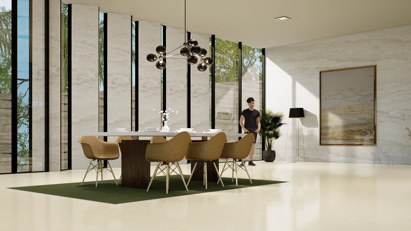 Elegant Interior Spaces of Residential Villa at Phuket