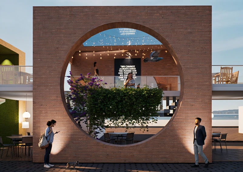 Urban Oasis: A Modern Cityscape